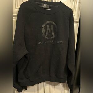 Mamba “Blackout”  Matte Logo Sweatshirt 2023 Mamba & Mambacita Sports FNDT XL